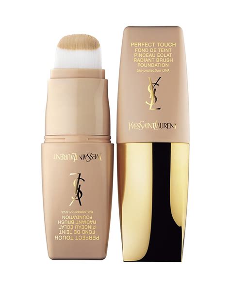 yves saint laurent perfect touch radiant brush foundation|ysl foundation reviews.